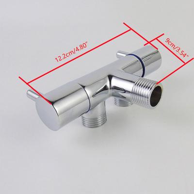 Многофункциональный переключатель воды для клапана Двойной угол управления для замены клапана Треугольный для двойного использования клапана Погружение