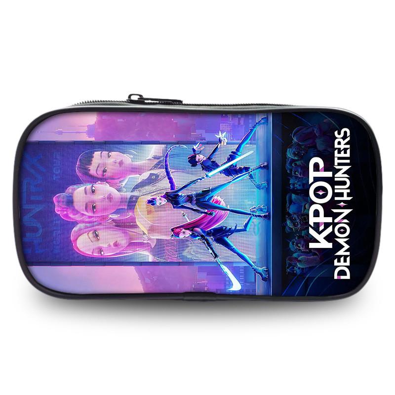 Пенал Kpop Demon Hunter Girls из Оксфордской Ткани для Студентов и Коллекционеров