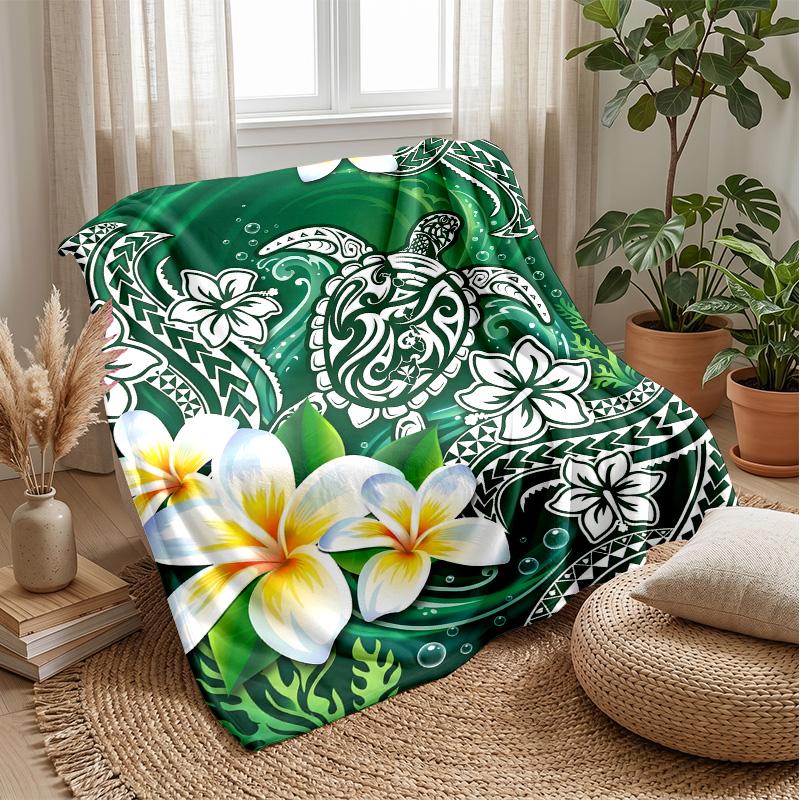 Space Turtles Journey Theme blanket Lightweight Warm Flannel Blanket Decorative Throw Blanket for Home Decoration