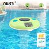 Yieryi Solar Pool Salt Tester Floating Pool Salinity & Temperature Meter Waterproof for Swimming Pools Hot Tubs Fish Ponds Spa
