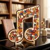 Instrument Print Musical Note Jigsaw Puzzle Irregular Musical Note Puzzle  Desktop Decor