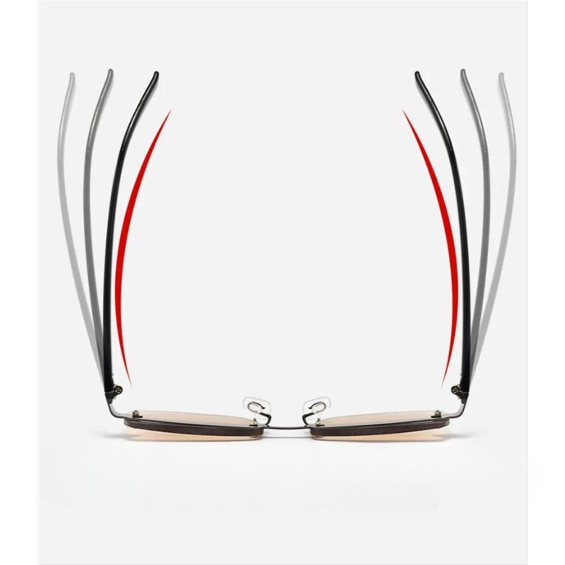 Retro Reading Glasses Women  HD Presbyopia Glasses +1.0 To +4.0 Eyeglasses Brown and Transparent Lenses Half Frame Eyeware