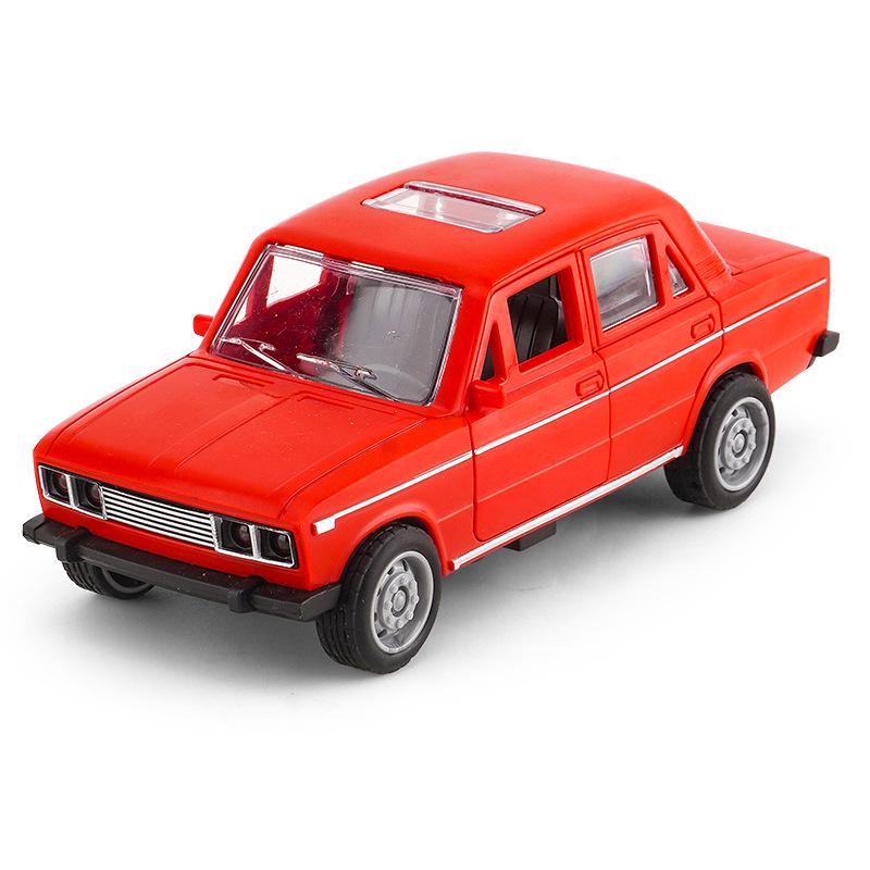 Игрушка для детей Douyin Live: Модель автомобиля Lada Inertia для мальчиков