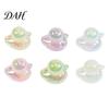 Colorful Craft Charms 6Pcs Cute Duck Hoodie Charms, Flocked Glossy Acrylic Ducks, Random Color, DIY Clothing Accessories Drawstring