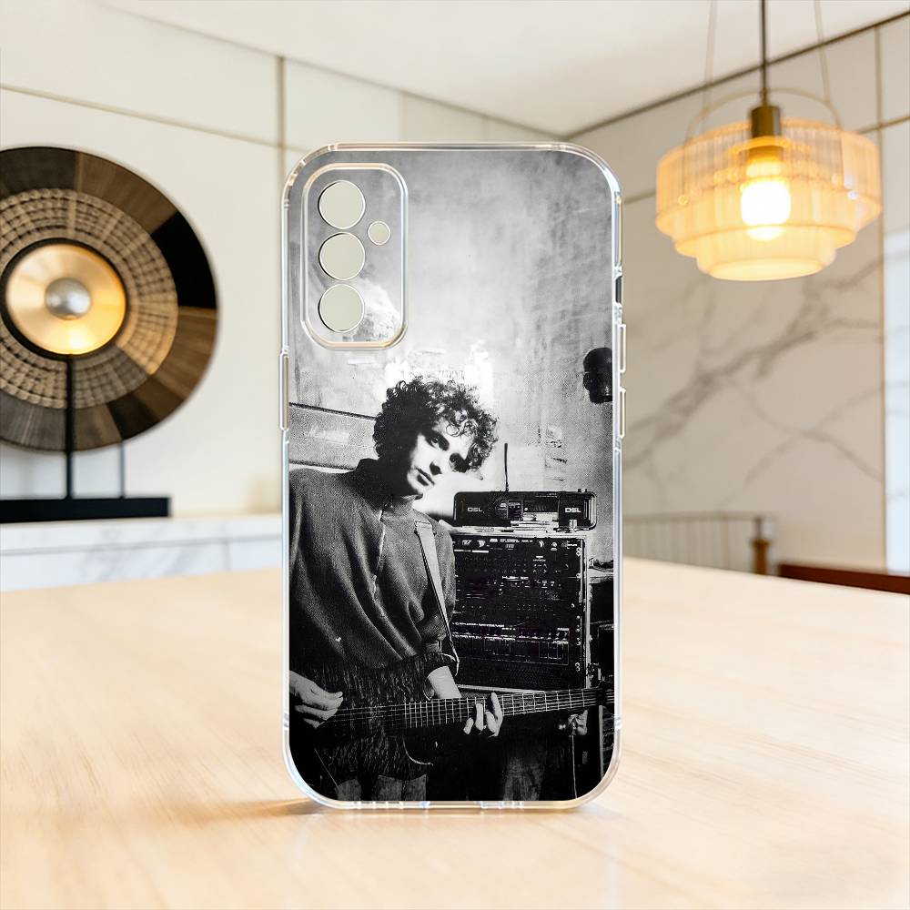 Soda Stereo Gustavo Cerati Phone Case For SamsungA10,12,20,21S,30,31,40,50,51,52,70,71 Transparent Cover