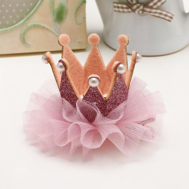 Headdress Side Clip Hairpin Little Girl's Children's Hair Accessories Princess Crown