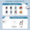 USB C To Lighting Audio Headphone Adapter for iPhone 15 Pro Max Type C To IOS 17 16 15 14 13 HIFI Aux Earphone Cord Connector