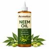 AROMATICO Масло Ним холодного отжима для Волос, Кожи Головы и Кожи - Масло Ним для Волос от Перхоти, Ухода за Кожей Головы и Роста Волос | Натуральное Растительное Масло для Ухода | 100 мл