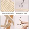 Ultra-Thin Non-Slip Flocked Clothes Hanger for Adults