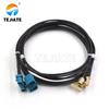 Fakra-z Female to Female Jack Single Pin LVDS Crimp RG174 Coaxial RF Cables for Car GPS Camera WIFI Antenna