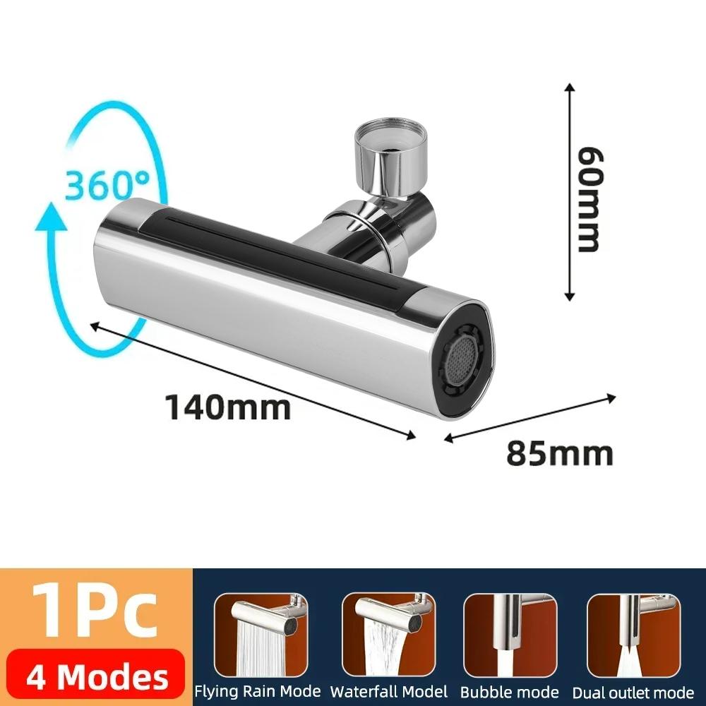 4 в 1 водопад кухонные смесители вращение на 360° краны для воды для раковины многофункциональный поворотный смеситель удлинитель аксессуары для кухни и ванной комнаты