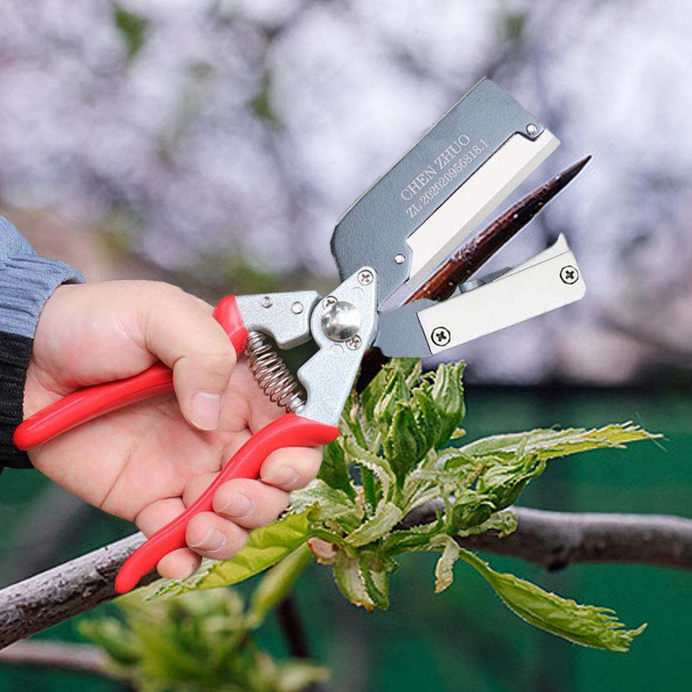 Машина для прививки толстых веток из алюминиевого сплава, секатор для прививки саженцев плодовых деревьев, инструмент для прививки