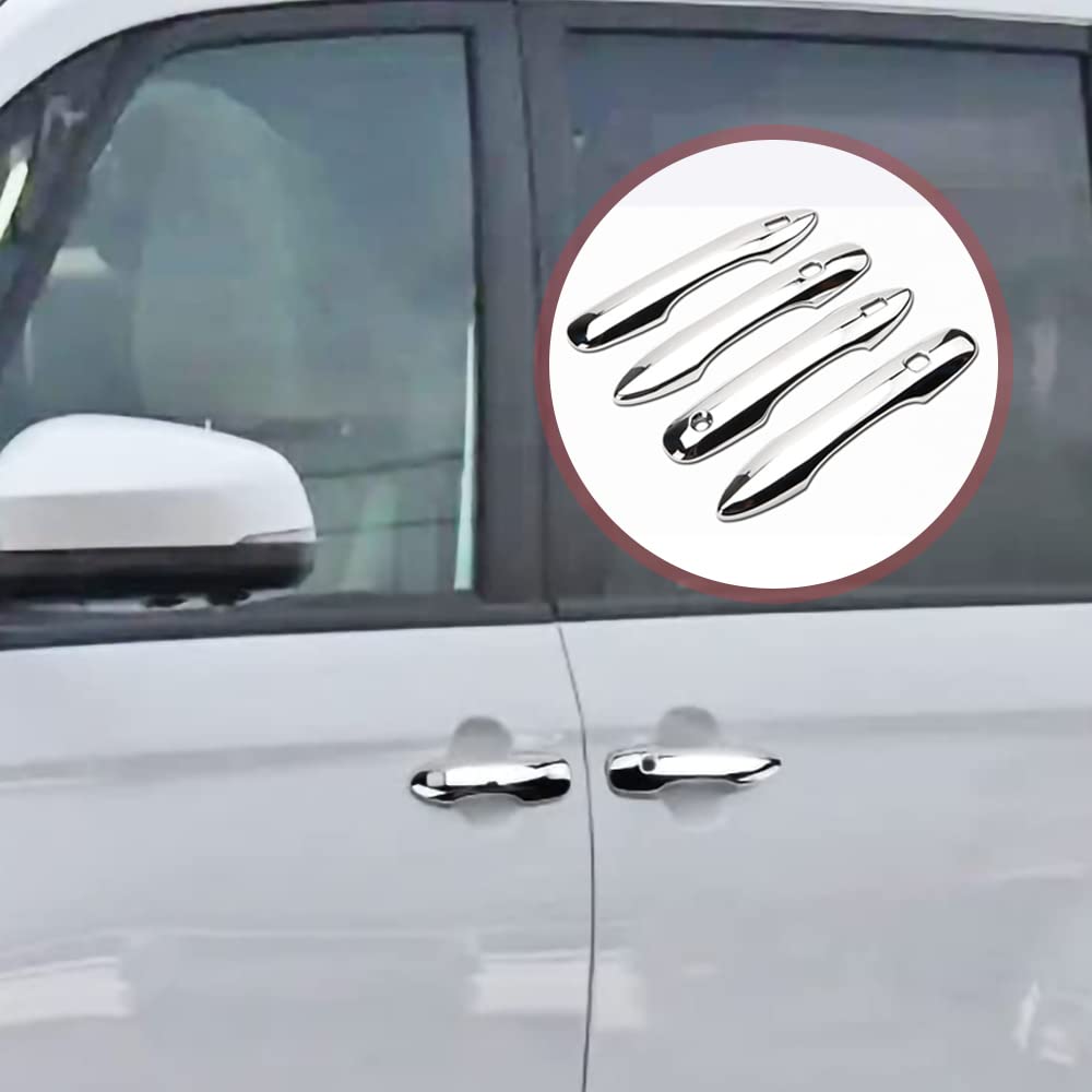 Toyota New Noah Voxy 90 Series 95 Series Outer Door Knob Handle Cover Door Handle Cover 4P Plated Finish Scratch Resistant Custom Accessory