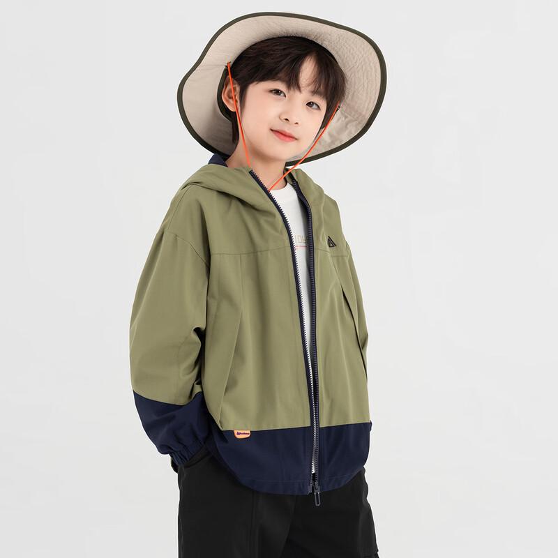 DuoDuoJia Boys' Fleece-Lined Waterproof Softshell Jacket