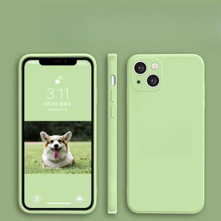 Подходит для Apple 15PROMAX Phone Case, XS Liquid Silicone 13 Полное покрытие 12 Защитный чехол от падения для iPhone11 14