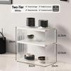 Acrylic Cup Storage Rack Tabletop Teacup Display Shelf Tabletop Cup Storage Box  For Home Kitchen