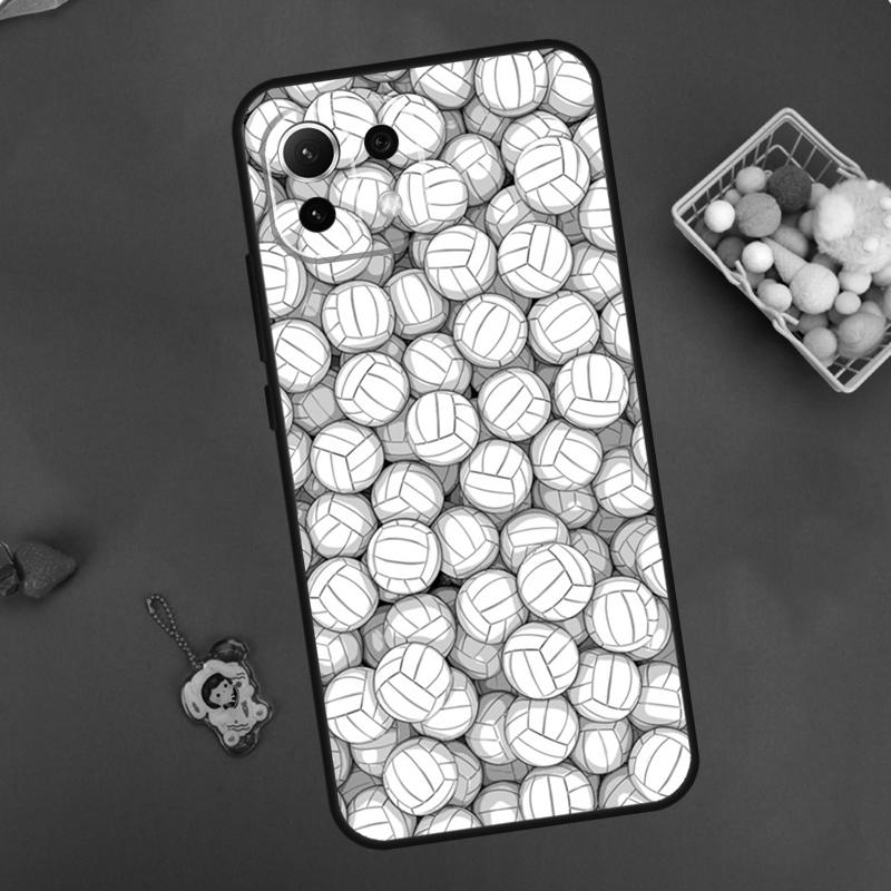 Love Play Volleyball Case For Xiaomi 11T 12T 13T 14T Pro 13 14 15 Ultra POCO X7 Pro X3 X5 X6 M6 F5 F6 Pro Cover
