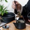 Handun Black Pottery Kung Fu Tea Set