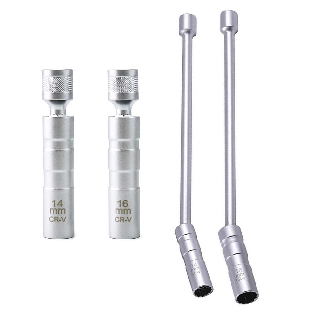Профессиональный шарнирный свечной ключ Удлиненный инструмент для снятия свечей зажигания Транспортные средства