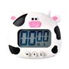 Digital Kitchen Timer Cute Animal Timer with Strong Magnet Back Stand Loud Alarm Large Screen