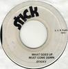7-дюймовая пластинка STICKY What Goes Up Must Come Down Без прилипания 1973 Ямайка Регги Ска Даб Б/у
