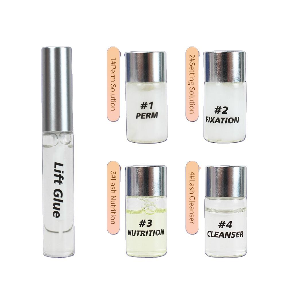 Custom Professional Keratin Eye Lashes Lifting Perming Set Premium Lash Lift Kit and Eyelash Brow Kits
