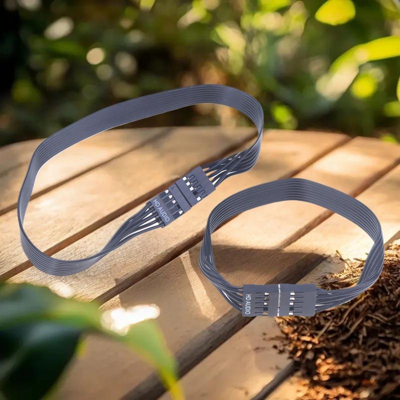 9-контактный USB 2.0 удлинительный кабель: 20 см/30 см Мужской на Женский для передней панели материнской платы ПК DIY