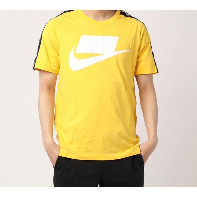 Nike Мужская футболка с коротким рукавом Sportswear NSW, желтая AV9959-741