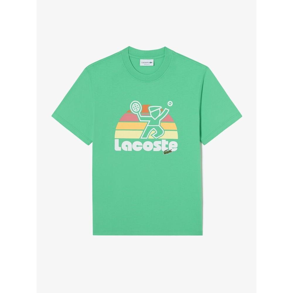 Lacoste Мужская летняя футболка с рисунком Th0784 54g Uyx q2nTh0784 54gUyx