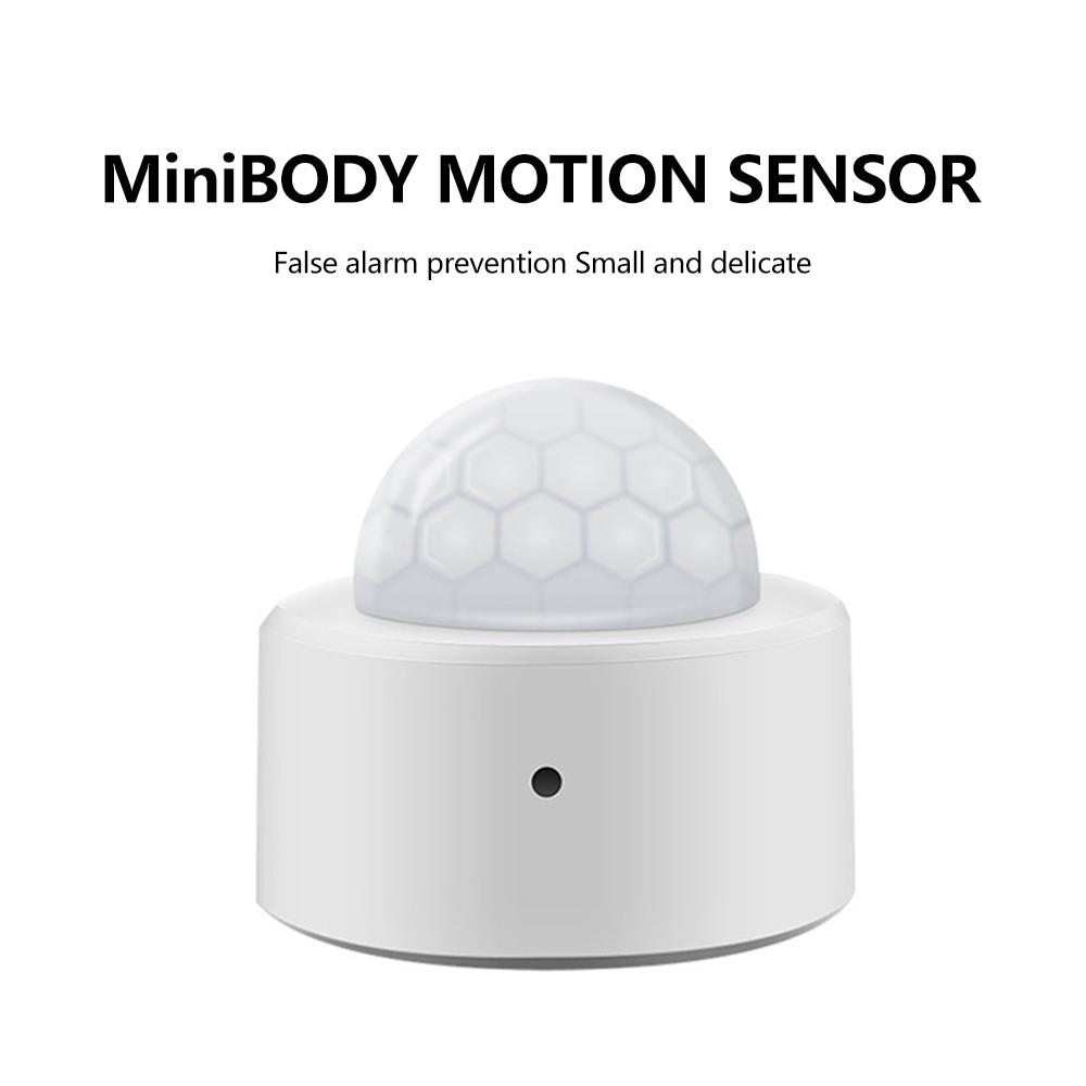 Zigbee Motion Sensor Infrared Detector Smart Home PIR Security with High Sensitivity for Indoor Outdoor Use