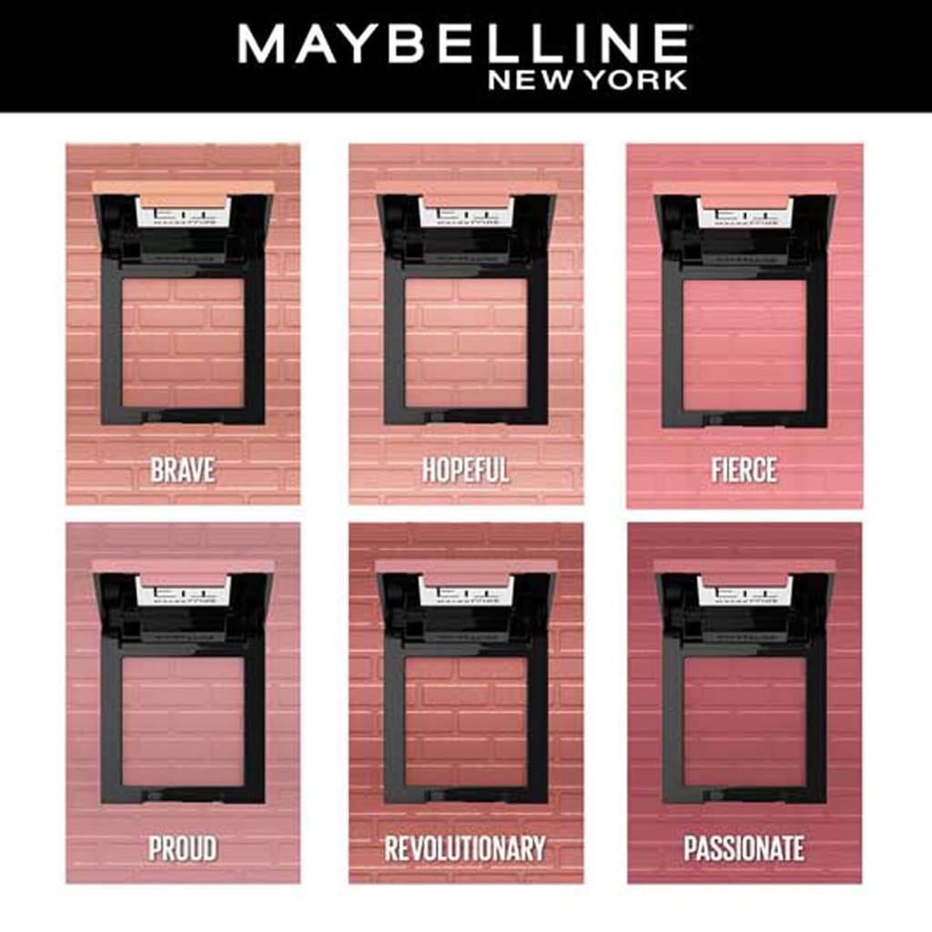Maybelline New York Fit Me Mono Blush 40 Proud 4.5g Long-Lasting Lightweight Cheek Color Natural True Tone 16H Wear