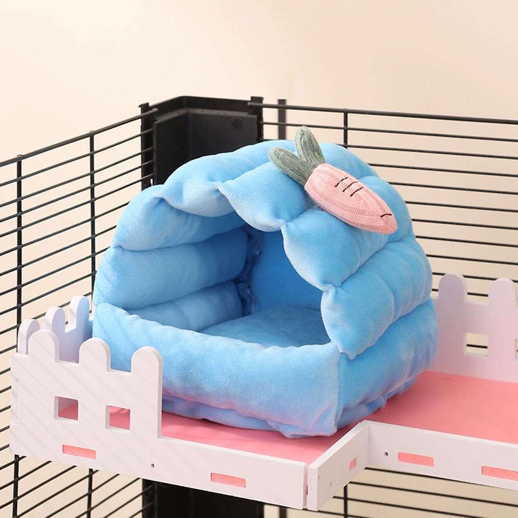 Hamster Nest Warm Pet Bed with Breathable Design Suitable for Small Pets Winter Use