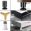 Adjustable Furniture Legs: Coffee Table, Sofa, TV Cabinet, Bed, and Telescopic Support Legs.