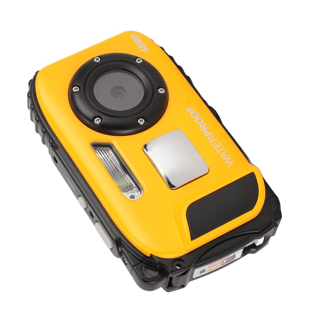 Diving Camera 1080P 48MP Anti Shake 5m Water Proof Underwater Camera with 2.4 Inch Color Screen 32G Memory Card