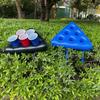 Triangle Cap Inflatable Pong Hat Premium PVC Beer Cup Holder Toss Game Hat  Birthday Party