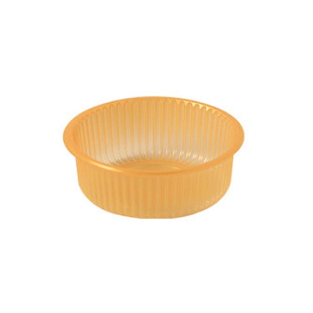 100pcs Round Mooncake Inner Tray Plastic Moon Cake Holder Mid-Autumn Festival