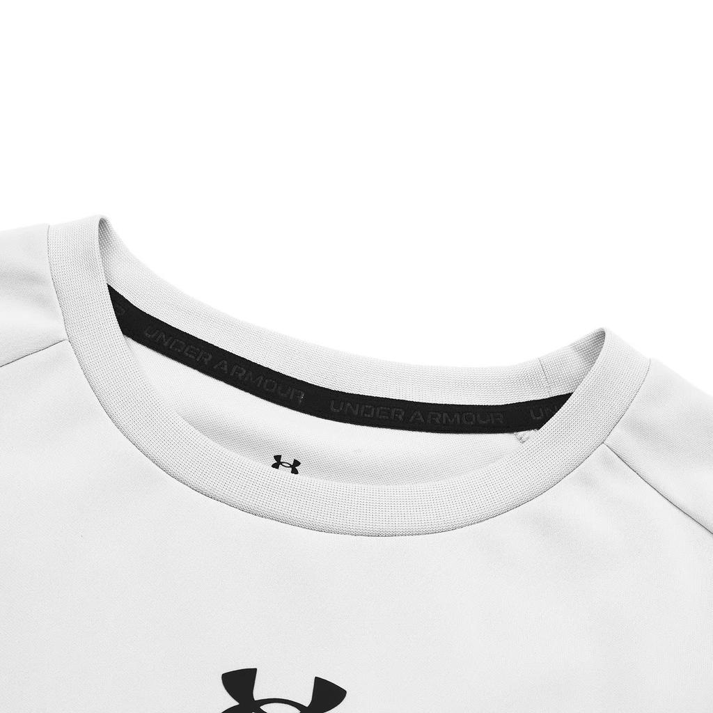 Under Armour Принт логотипа Простой Свободный Повседневный Свитшот с круглым вырезом Унисекс свитшот 25600302-014