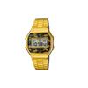 Мужские часы VINTAGE Series Золотые A168WEGC-3 A168WEGC-3