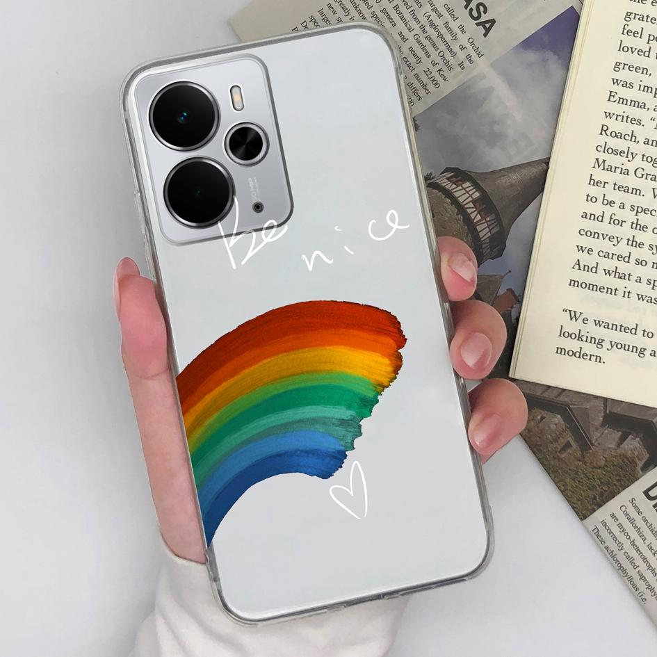 Прозрачные чехлы для Oppo K9 K7 R11 R15 Realme 14 Find X2 X3 X5 K3 Модный радужный узор Мягкий тонкий силиконовый пылезащитный защитный корпус для Oppo Чехлы