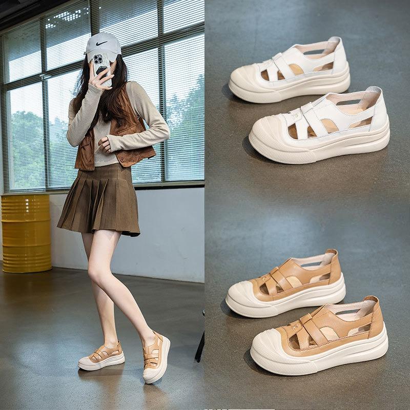 The New Thick-soled Sandals Are Casual and Sporty Comfortable and Versatile Shoes