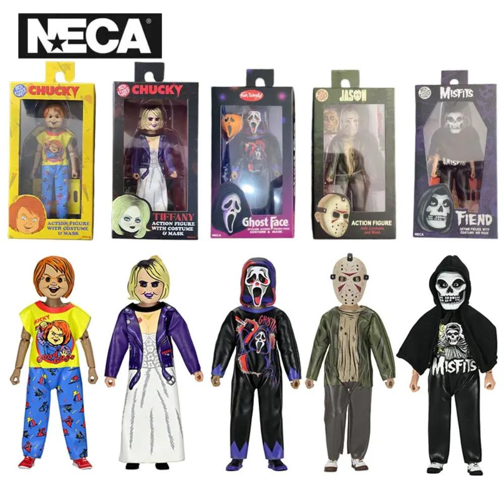 NECA Toys Коллекция детских костюмов Бена Купера - Серия 13 Фигурка персонажа в костюме:Чаки, Тиффани, Лицо со шрамом, Джейсон, Демон
