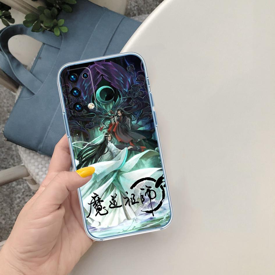LO64 Mo Dao Zu Shi Transparent Phone Case for Motorola Moto G40 G04 G05 One Ace Action  Fusion + Plus Hyper Macro Vision Zoom