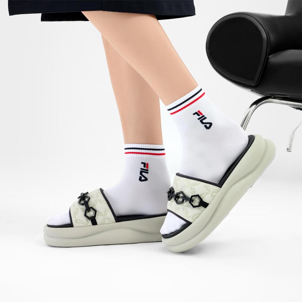 Fila Женские шлепанцы-сандалии с дельфинами из губчатого материала F12W422501FSG