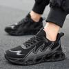 Running Shoes For Men 2025 Summer Lightweight Mens Sports Shoes Cushioning Jogging Breathable Sneakers Black Red Size 46
