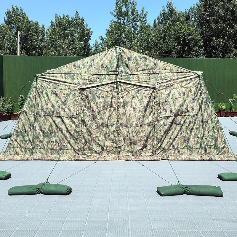 Xiaobing 30 sqm Emergency Camouflage Frame Tent