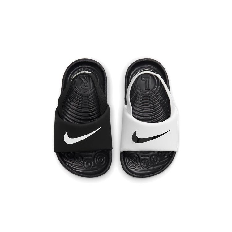 Nike Kawa Slide TD White Black Baby Sneakers Multi-Color DM0974-100