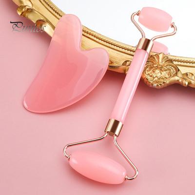 Набор роликов для массажа лица, инструмент для соскабливания кожи лица, шеи, глаз, инструмент для красоты, уменьшения отеков, устранения мелких морщин, оздоровительный ролик