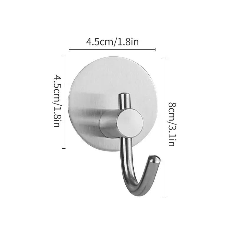 Крючки для настенного крепления, сантехника, фурнитура для ванной комнаты, крючки для халатов, алюминиевый многоцелевой органайзер для дома, держатель для полотенец и ключей