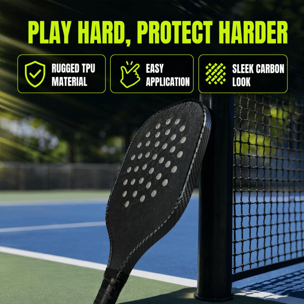 High Elastic Pickleball Racket Edge Sticker TPU Paddle Head Edge Tape Training
