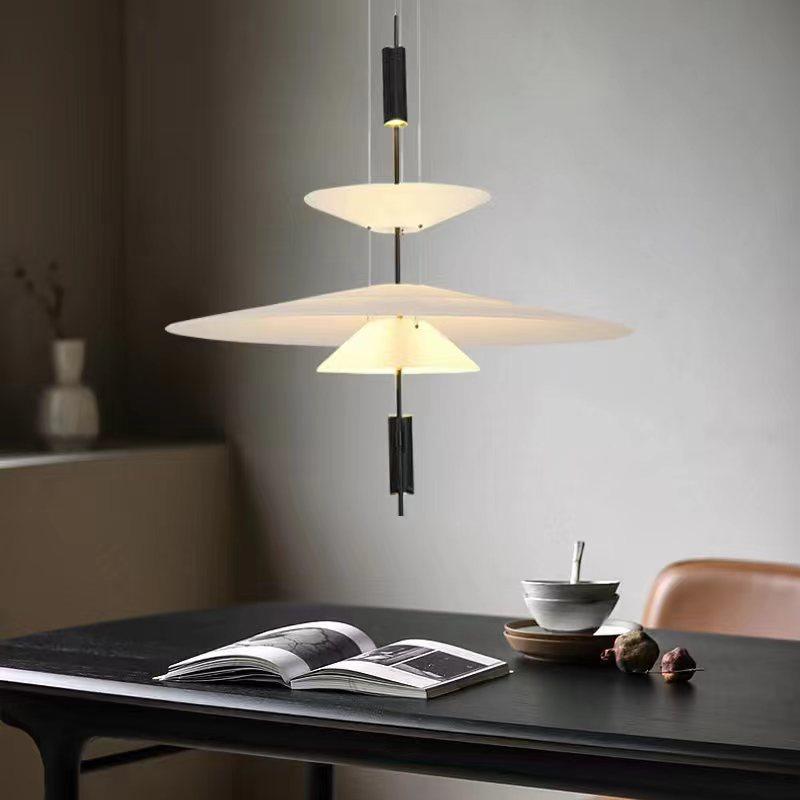 Modern Home Decor Interior Lighting Flamingo Chandelier Flying Saucer Designer Table Bar Living Room Bedroom Lighting